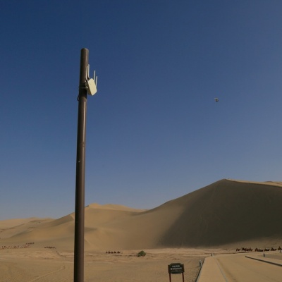 Technik in der Wüste
