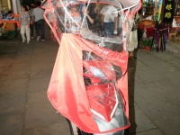 Regencape für Roller