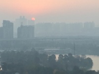 Sonnenaufgang Changsha