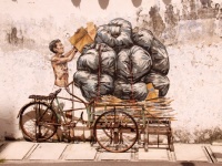 Wandmalereien in Ipoh