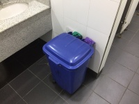 Toilettenputzlappen