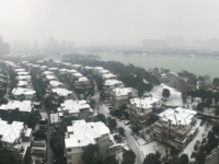 Schnee in Changsha