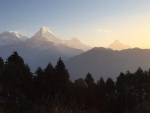 Nepals Sonnenaufgaenge